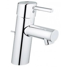 Смеситель GROHE для умывальника "Concetto New", моно, гибкая подводка, донный клапан (32204001) Смеситель GROHE для умывальника "Concetto New", моно, гибкая подводка, донный клапан (32204001)