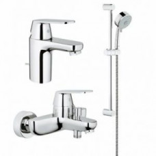 121655 комплект 3 в 1 для ванной комнаты Grohe Eurosmart Cosmopolitan 