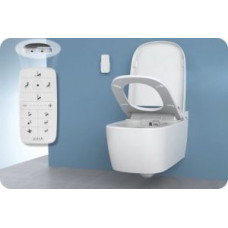 Унитаз VitrA V-Care 5674B003-6104 подвесной безободковый с микролифтом Унитаз VitrA V-Care 5674B003-6104 подвесной безободковый с микролифтом