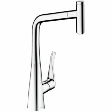 Смеситель для кухни Hansgrohe Metris Select хром 14884000 Смеситель для кухни Hansgrohe Metris Select хром 14884000