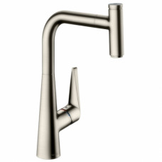 Смеситель для кухни Hansgrohe Talis Select S 300 сталь 72821800 Смеситель для кухни Hansgrohe Talis Select S 300 сталь 72821800