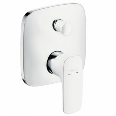 Смеситель для ванны Hansgrohe PuraVida белый/хром 15445400 Смеситель для ванны Hansgrohe PuraVida белый/хром 15445400