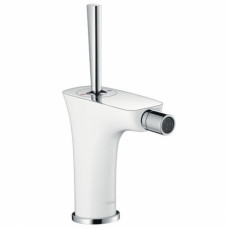 Смеситель для биде Hansgrohe PuraVida белый/хром 15270400 Смеситель для биде Hansgrohe PuraVida белый/хром 15270400