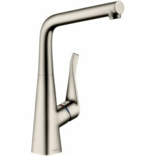 Смеситель для кухни Hansgrohe Metris Select сталь 14883800 Смеситель для кухни Hansgrohe Metris Select сталь 14883800