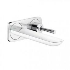 Смеситель для раковины Hansgrohe PuraVida белый/хром 15084400 Смеситель для раковины Hansgrohe PuraVida белый/хром 15084400