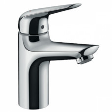 Смеситель для раковины Hansgrohe Novus 100 без донного клапана 71031000 Смеситель для раковины Hansgrohe Novus 100 без донного клапана 71031000