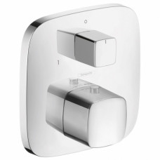 Термостат с запорным/переключающим вентилем Hansgrohe PuraVida хром 15771000