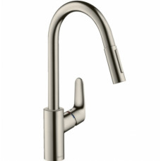 Смеситель для кухни Hansgrohe Focus под сталь 31815800 Смеситель для кухни Hansgrohe Focus под сталь 31815800