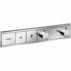 Термостат для ванны (внешняя часть) Hansgrohe RainSelect на 2 потребителя 15380000 Термостат для ванны (внешняя часть) Hansgrohe RainSelect на 2 потребителя 15380000