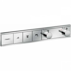 Термостат для ванны (внешняя часть) Hansgrohe RainSelect на 3 потребителя 15381000 Термостат для ванны (внешняя часть) Hansgrohe RainSelect на 3 потребителя 15381000