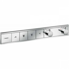 Термостат для ванны (внешняя часть) Hansgrohe RainSelect на 4 потребителя 15382000 Термостат для ванны (внешняя часть) Hansgrohe RainSelect на 4 потребителя 15382000