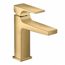Смеситель для раковины Hansgrohe Metropol 110 со сливным клапаном Push-Open 32507990 золото Смеситель для раковины Hansgrohe Metropol 110 со сливным клапаном Push-Open 32507990 золото