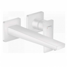 Смеситель для раковины настенный Hansgrohe Metropol 32526700 матовый белый Смеситель для раковины настенный Hansgrohe Metropol 32526700 матовый белый