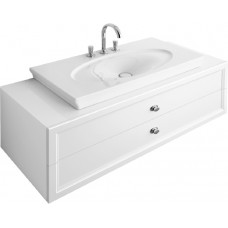 Тумба для комплекта Villeroy & Boch La Belle 135 white brilliant с 2 ящиками Тумба для комплекта Villeroy & Boch La Belle 135 white brilliant с 2 ящиками