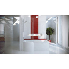 Акриловая ванна BESCO INSPIRO с душевой кабиной 170x70 L Акриловая ванна BESCO INSPIRO с душевой кабиной 170x70 L