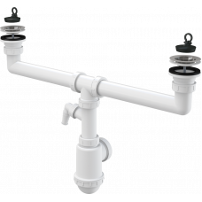 Сифон для мойки AlcaPlast A449P-DN50/40