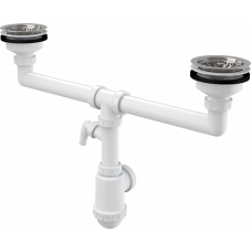 Сифон для мойки AlcaPlast A453P