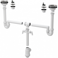 Сифон для мойки AlcaPlast A8000