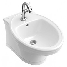 Биде подвесное Villeroy & Boch Amadea 7E86 B0R1 alpin Биде подвесное Villeroy & Boch Amadea 7E86 B0R1 alpin
