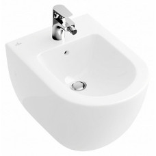 Биде подвесное Villeroy & Boch Subway 2.0 5400 00R1 alpin, Сeramicplus Биде подвесное Villeroy & Boch Subway 2.0 5400 00R1 alpin, Сeramicplus