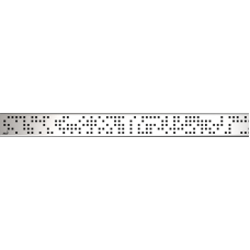 Решетка для лотков AlcaPlast CODE-850M нержавеющая сталь-мат