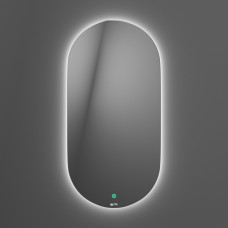Rusken Зеркало с ореольной LED подсветкой, 400х800 Rusken Зеркало с ореольной LED подсветкой, 400х800
