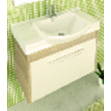 COMFORTY. Тумба-умывальник "Киото-75 П" белая с раковиной COMFORTY 002
