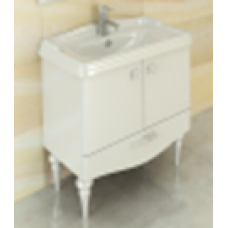 COMFORTY. Тумба-умывальник "Монако-100" белая с раковиной COMFORTY 3310