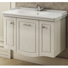 COMFORTY. Тумба-умывальник "Палермо-80" патина золото с раковиной COMFORTY 3380