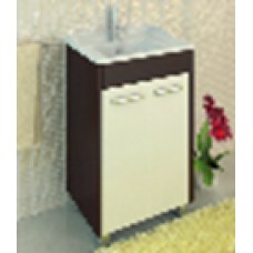 COMFORTY. Тумба-умывальник "Барселона-60" венге с раковиной COMFORTY XD-F60