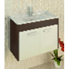 COMFORTY. Тумба-умывальник "Барселона-70 П" венге с раковиной COMFORTY XD-F70