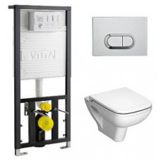 Комплект VitrA S20 9004B003-7204 кнопка хром Комплект VitrA S20 9004B003-7204 кнопка хром
