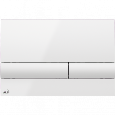 Кнопка смыва AlcaPlast M1710 белая