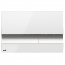 Кнопка смыва AlcaPlast M1720-1 белая