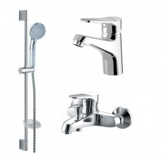 Набор смесителей Bravat Eco F00313C 3 в 1 Набор смесителей Bravat Eco F00313C 3 в 1