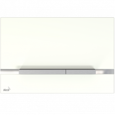 Кнопки смыва AlcaPlast FLAT STRIPE GLASS BLACK STRIPE-GL1200