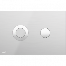 Кнопки смыва AlcaPlast FLAT INOX TURN мат/глянец